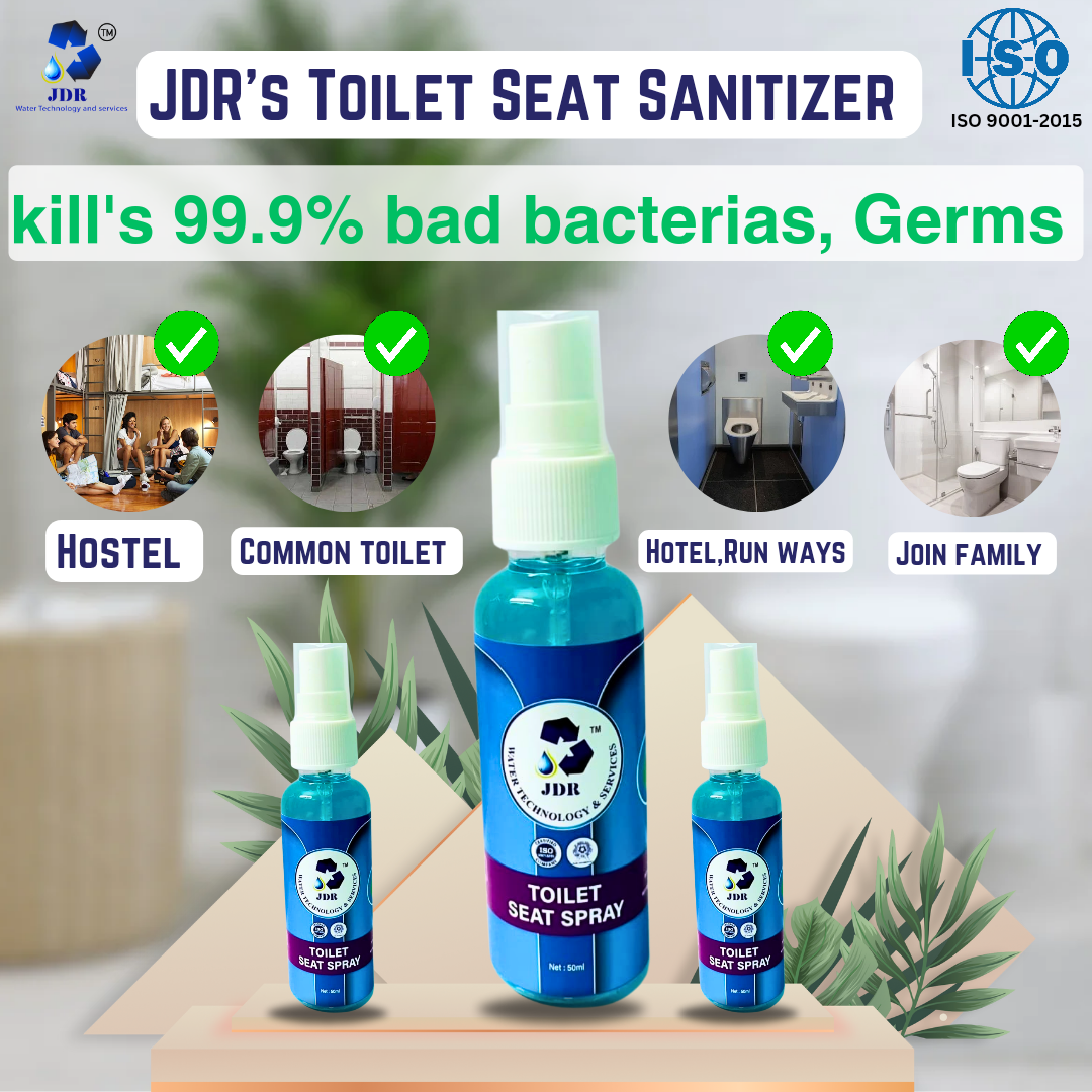Mini pocket Toilet seat sanitizer - 50ML(3 BOTTLES )