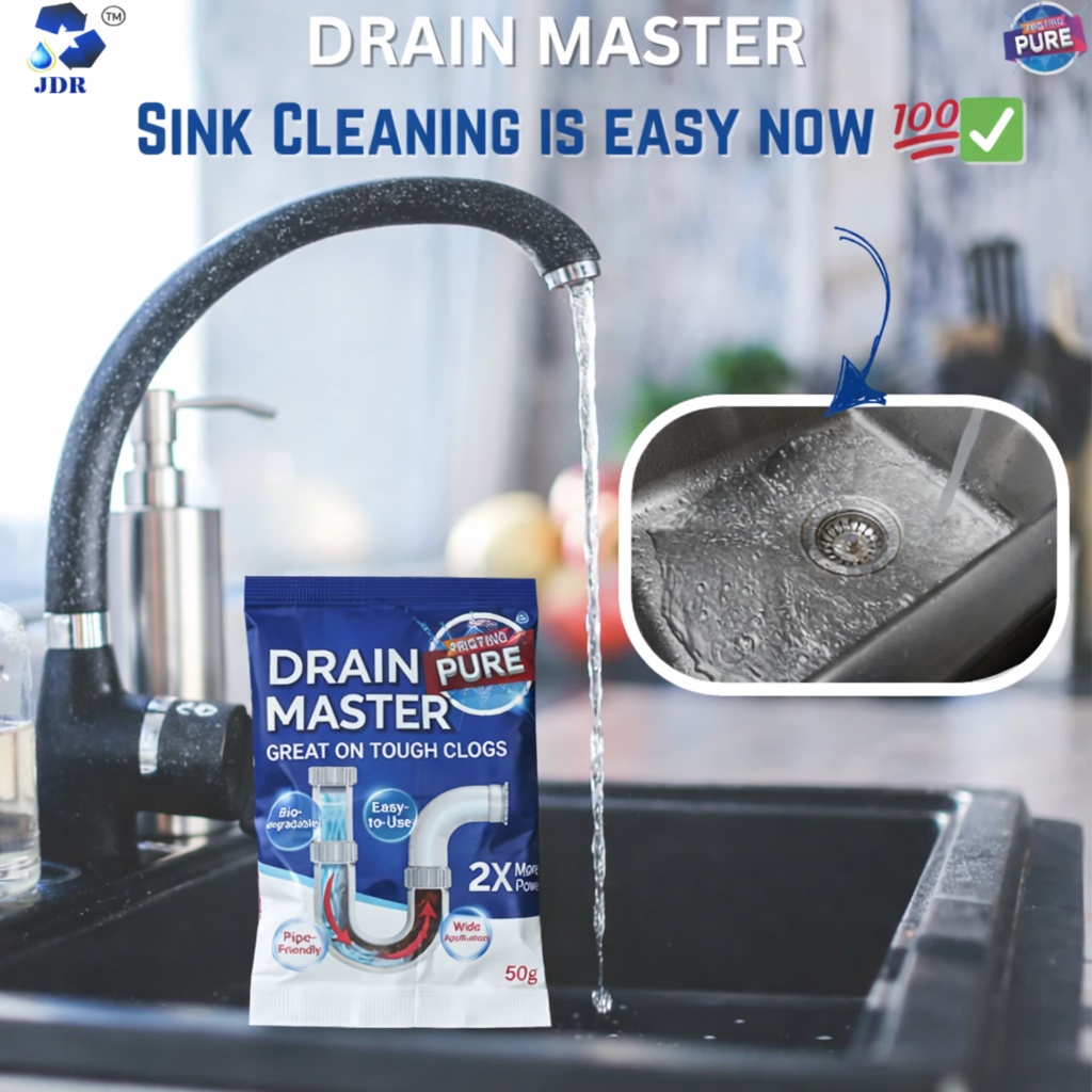 Powerful Drain Cleaning Powder, Toilet Cleaner Liquid - Pristino Pure Septic tank cleaning powder (COMBO )