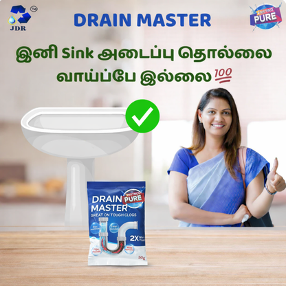 Powerful Drain Cleaning Powder 2, Pristino Pure Septic tank cleaning powder 1 (COMBO )