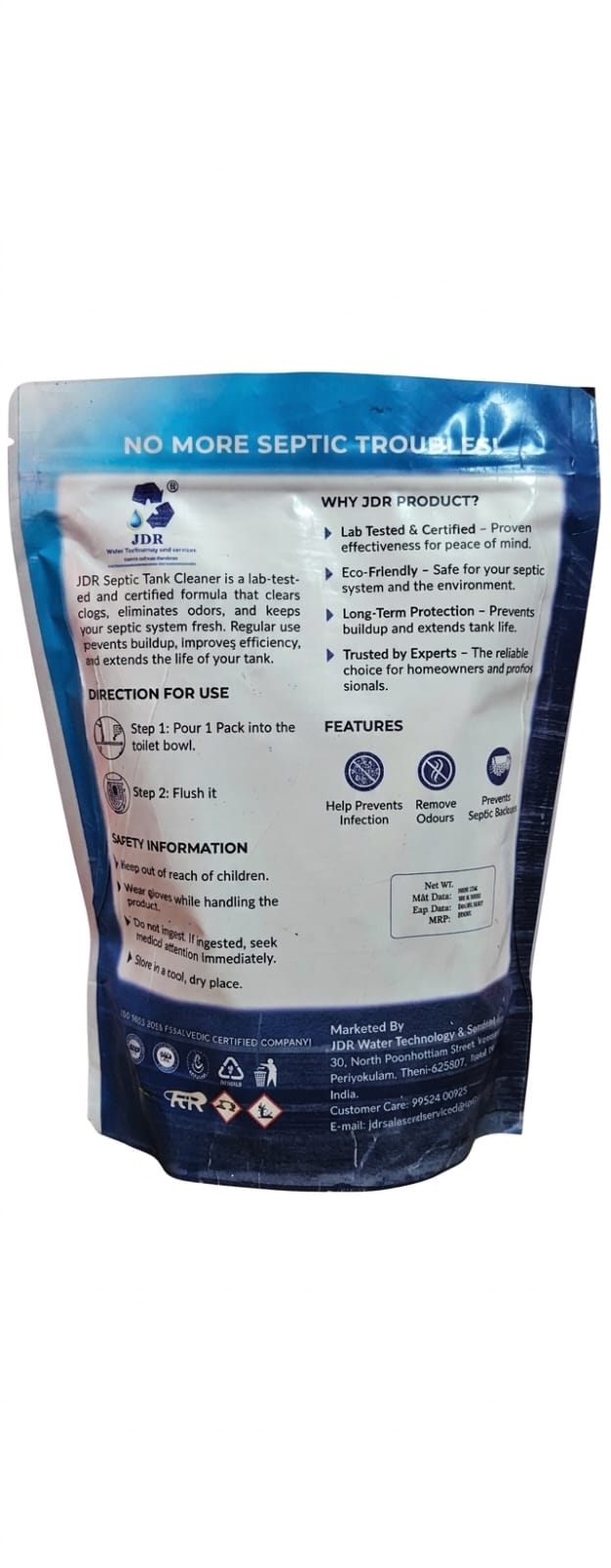 JDR Advanced Septic Tank Treatment